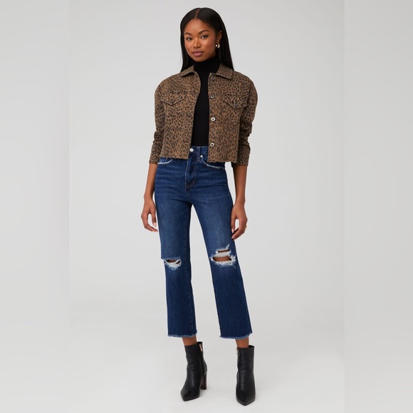 Pistola Cassie super high rise straight crop 26 - Picture 1 of 10